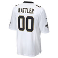 Custom #0 White 2024 NO Football Shirt Top