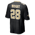 Custom #28 Black NO Football Shirt Top