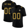 Custom Black NO Football Shirt Top