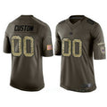 Custom Olive Football Shirt Top