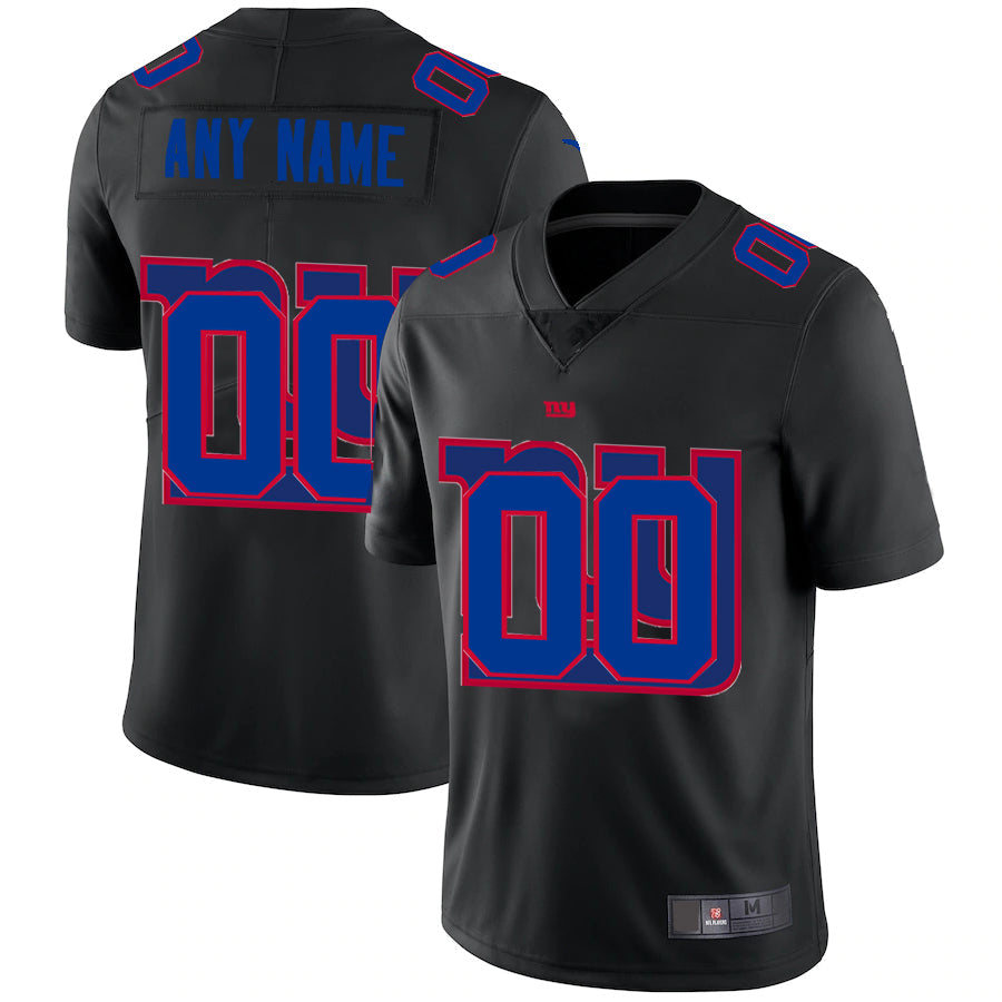 Custom Black NO Football Shirt Top