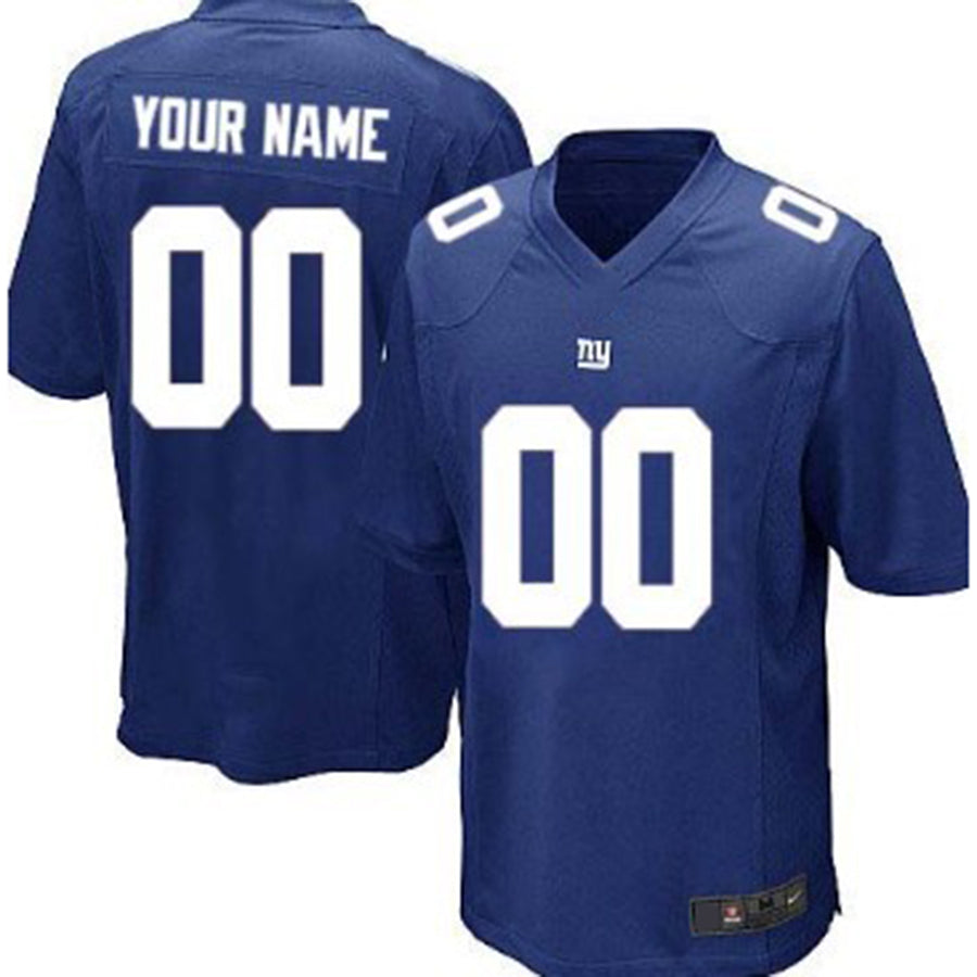 Custom Blue Football Shirt Top