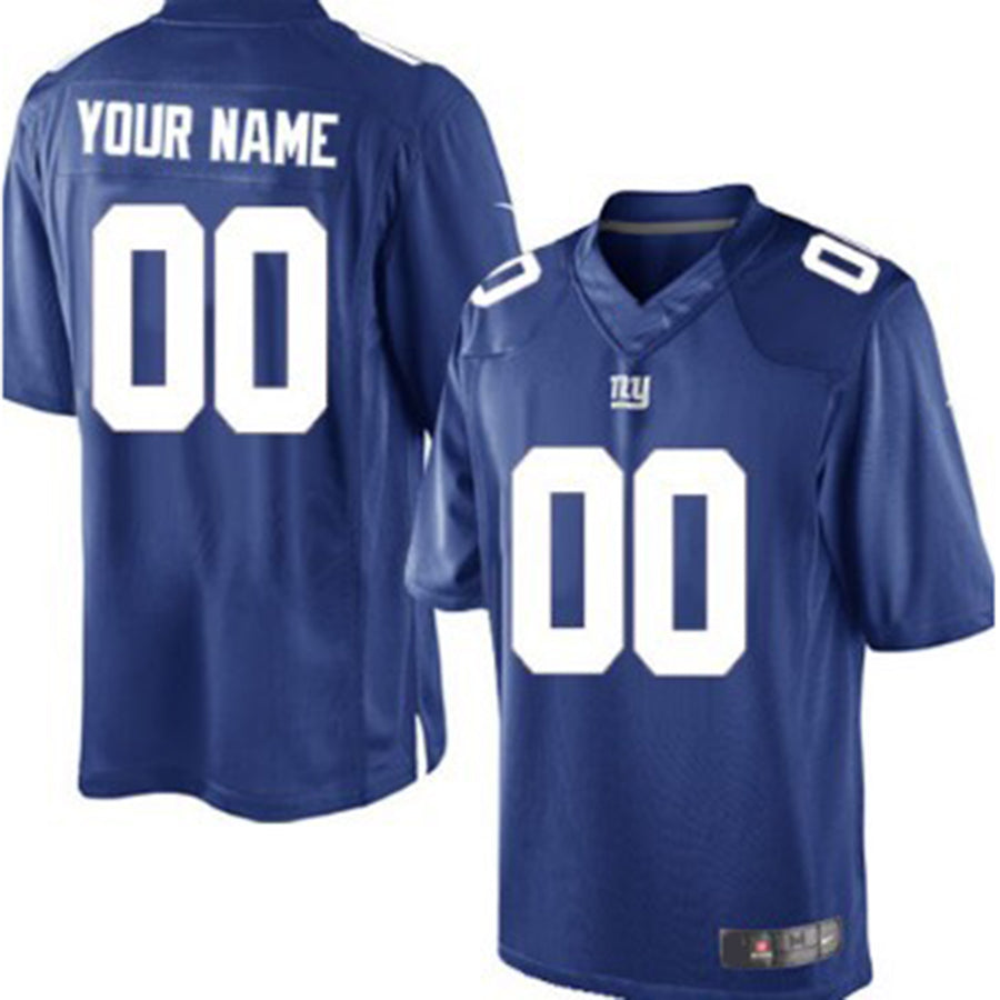 Custom Blue Football Shirt Top