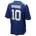 Custom #10 Royal Blue Football Shirt Top