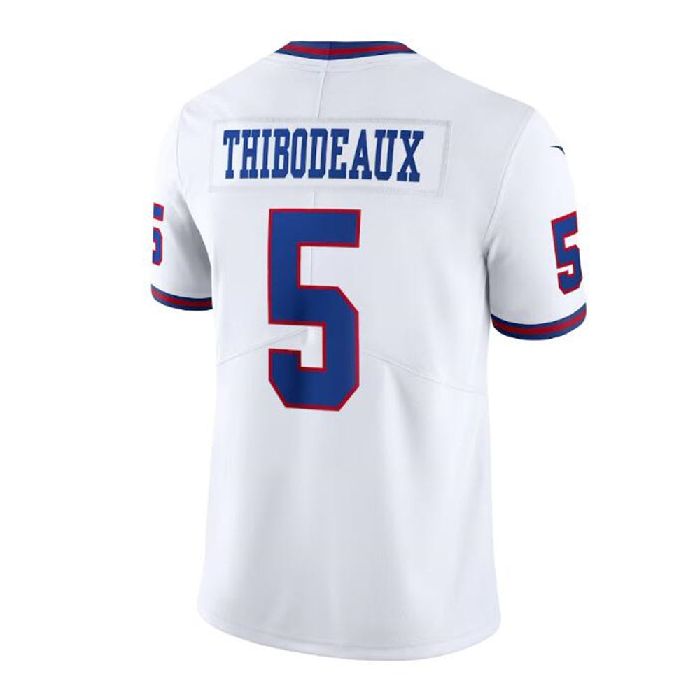 Custom #5 White Football Shirt Top