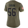 Custom #56 Olive 2022 Football Shirt Top