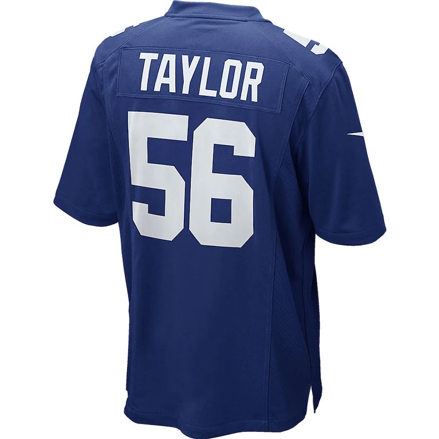Custom #56 Royal Blue Football Shirt Top