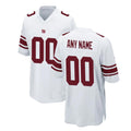 Custom White Football Shirt Top