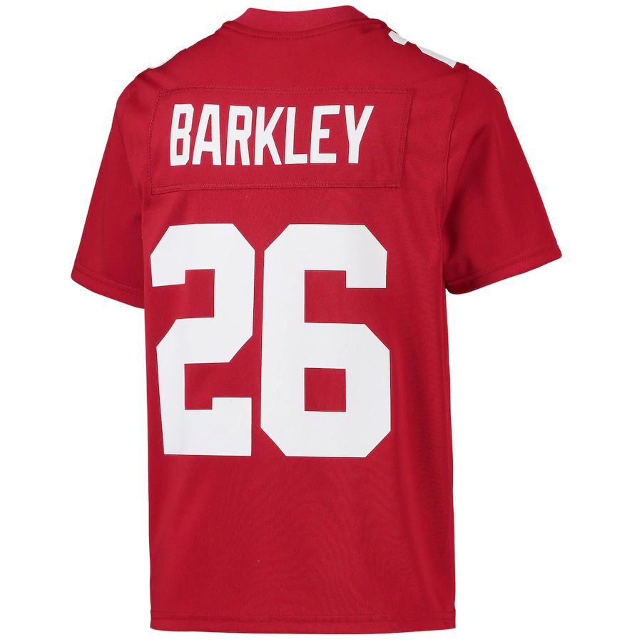 Custom #26 Red Football Shirt Top