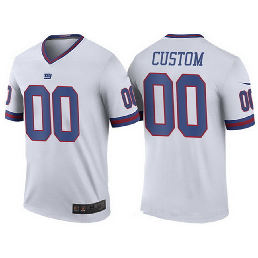 Custom White Football Shirt Top