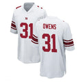 Custom #31 White Football Shirt Top
