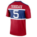 Custom #5 Red Football Shirt Top