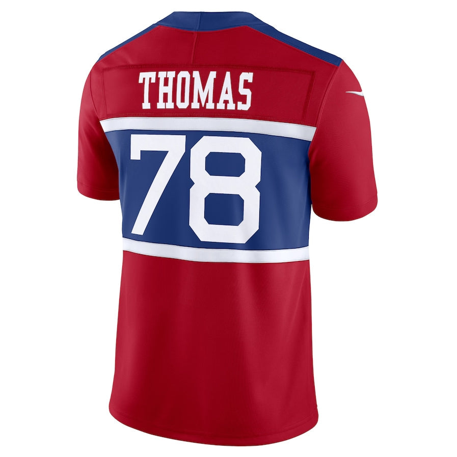 Custom #78 Red Football Shirt Top