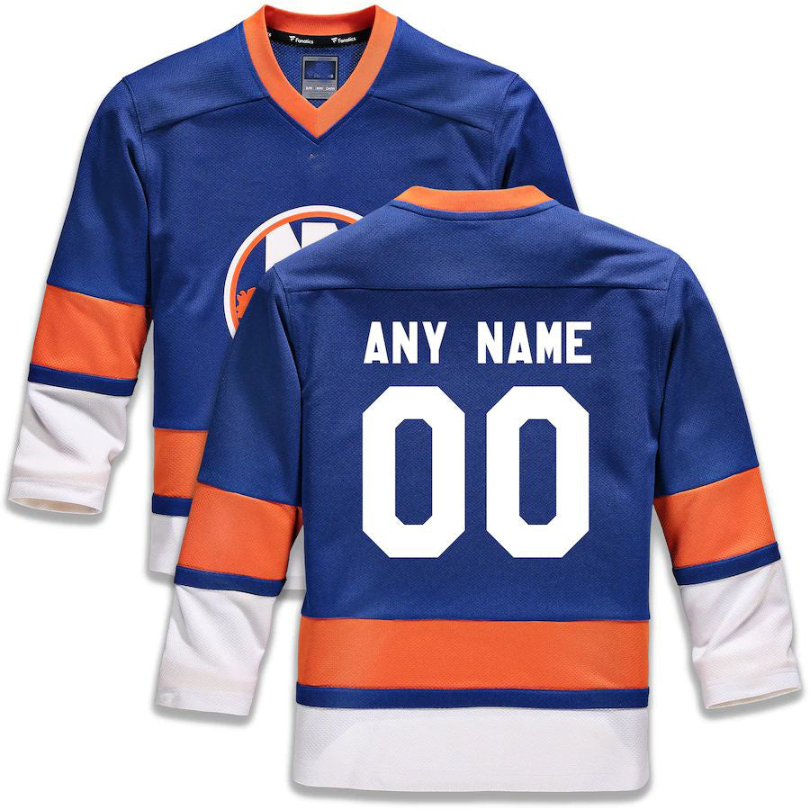 Custom NYI Hockey Shirt Top