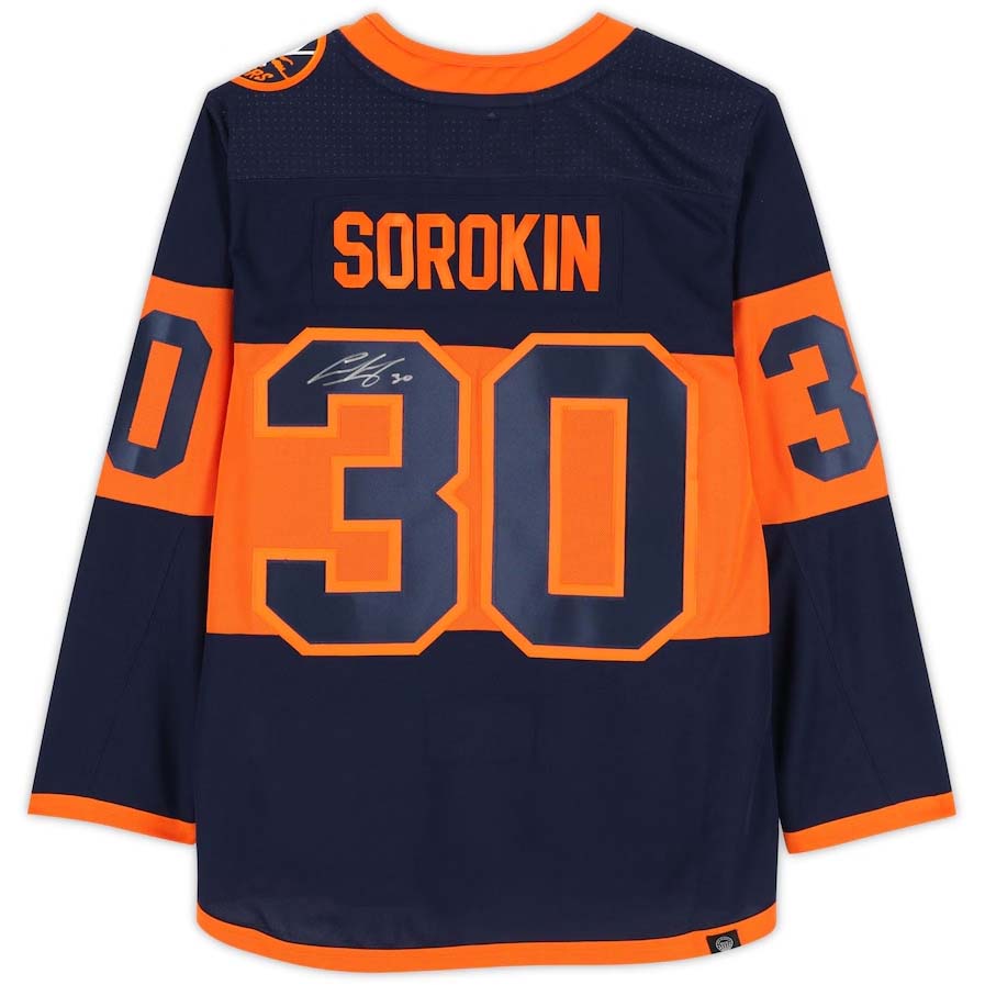 Custom #30 2024 NYI Hockey Shirt Top