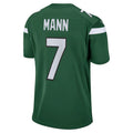 Custom #7 Green NYJ Football Shirt Top