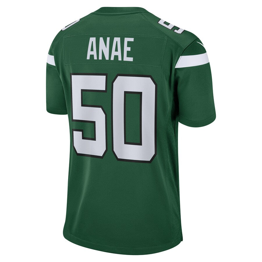 Custom #50 Green NYJ Football Shirt Top