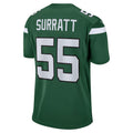 Custom #55 Green NYJ Football Shirt Top