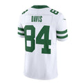 Custom #84 White NYJ Football Shirt Top
