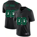 Custom Black NYJ Football Shirt Top