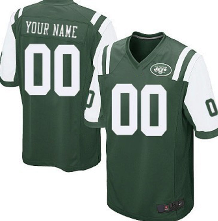 Custom Green NYJ Football Shirt Top