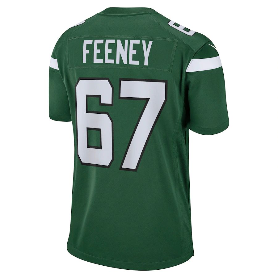 Custom #67 Green NYJ Football Shirt Top