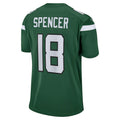 Custom #18 Green NYJ Football Shirt Top