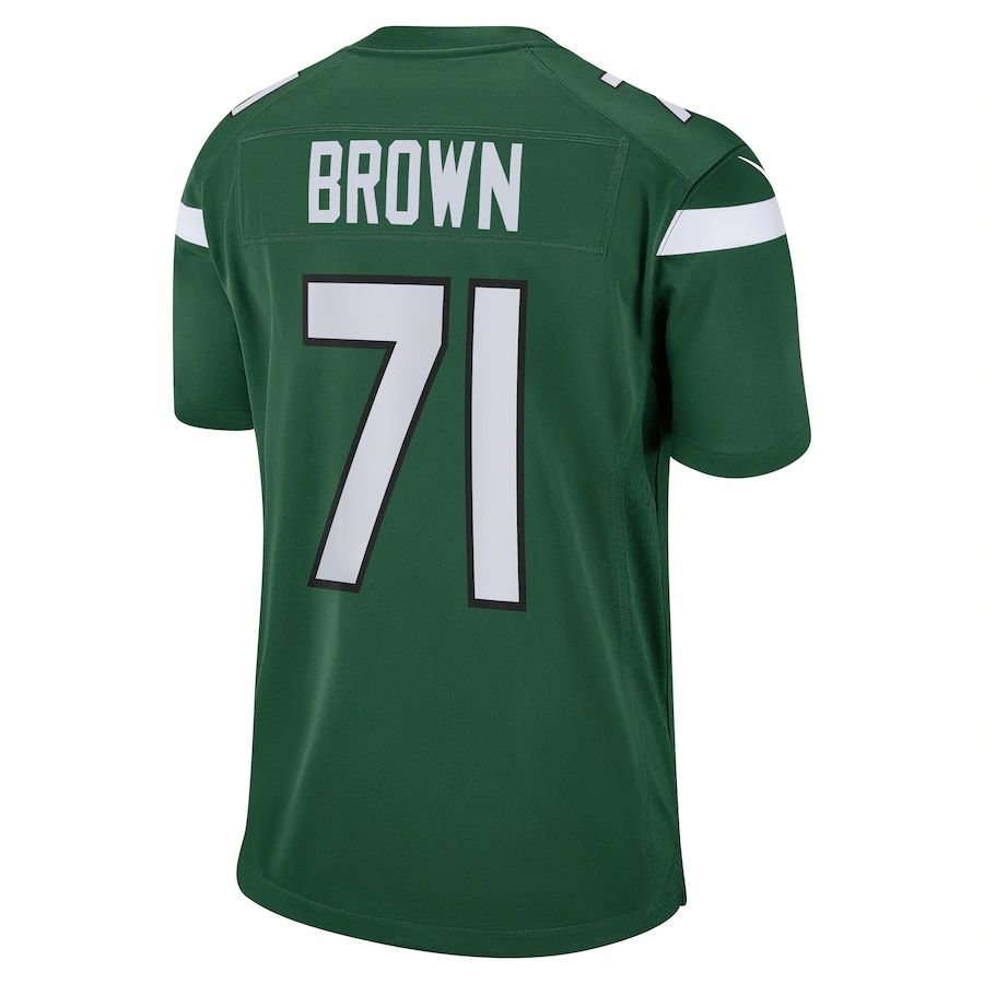 Custom #71 Green NYJ Football Shirt Top