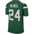 Custom #24 Green NYJ Football Shirt Top
