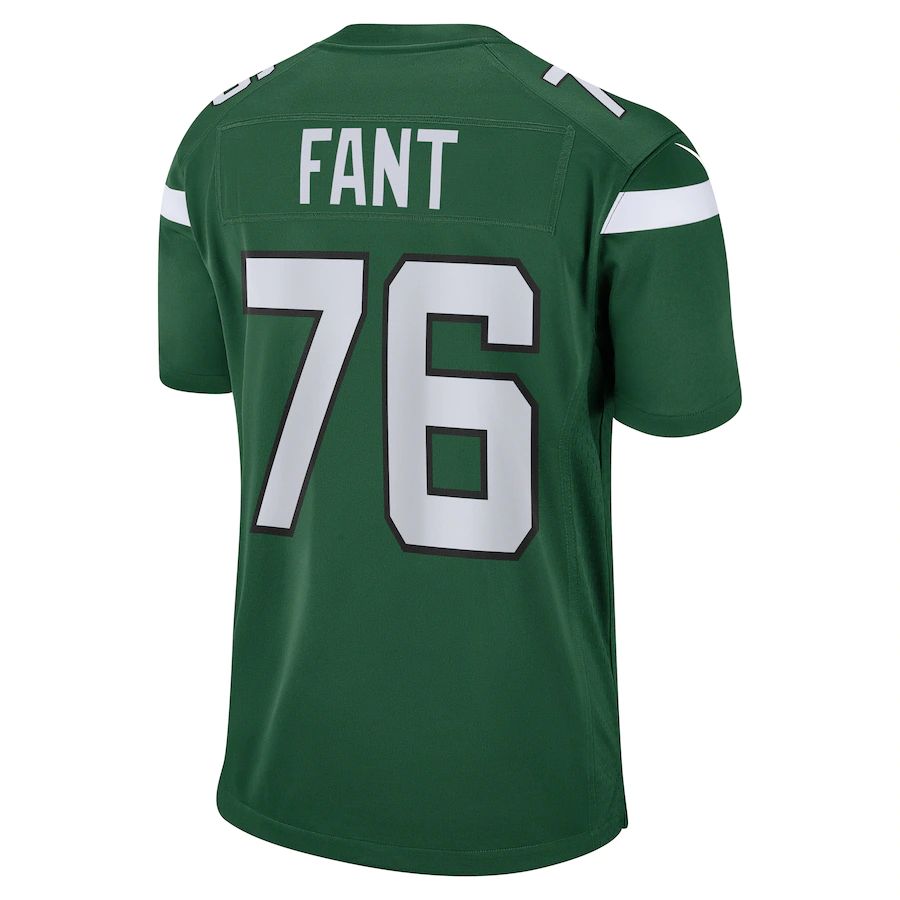 Custom #76 Green NYJ Football Shirt Top