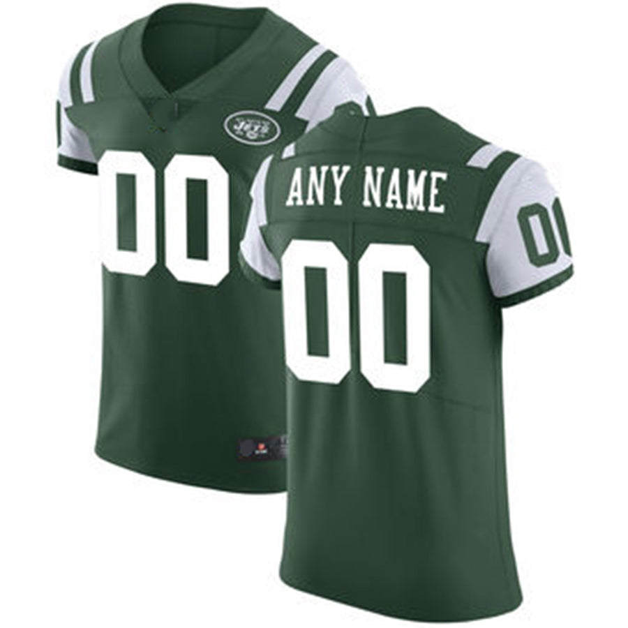 Custom Green NYJ Football Shirt Top