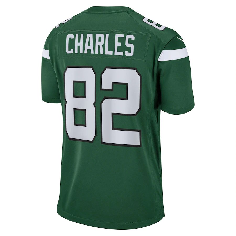Custom #82 Green NYJ Football Shirt Top