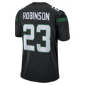 Custom #23 Black NYJ Football Shirt Top