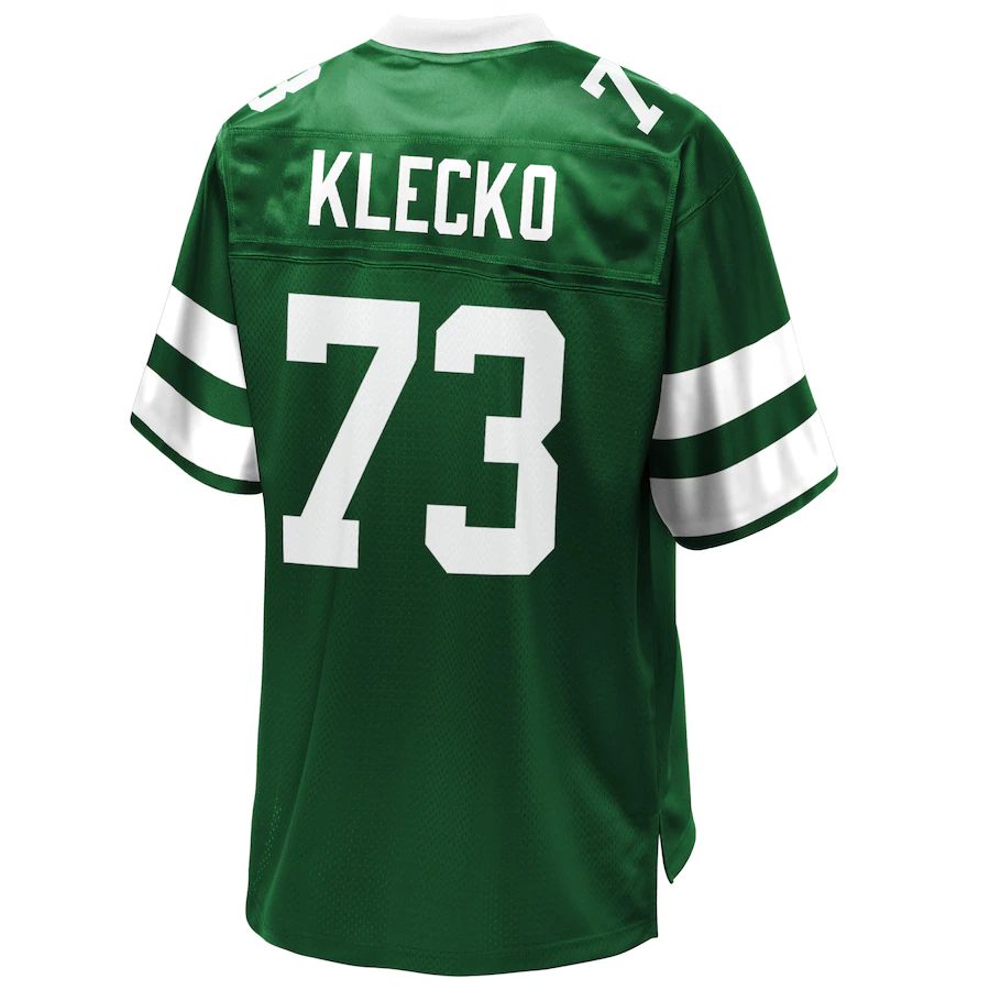 Custom #73 Green NYJ Football Shirt Top