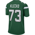 Custom #73 Green NYJ Football Shirt Top