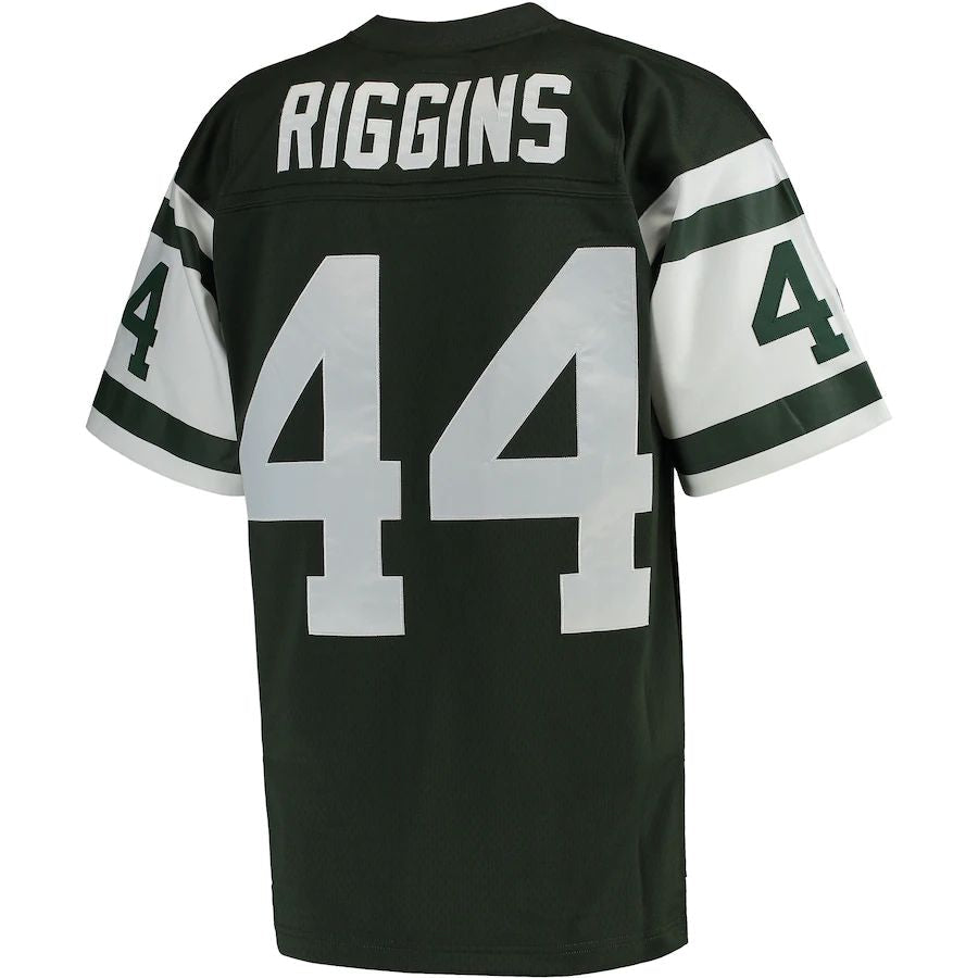 Custom #44 Green NYJ Football Shirt Top