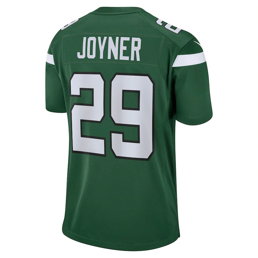 Custom #29 Green NYJ Football Shirt Top