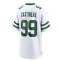 Custom #99 White NYJ Football Shirt Top