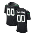 Custom Black NYJ Football Shirt Top