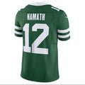 Custom #12 Green NYJ Football Shirt Top