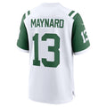 Custom #13 White NYJ Football Shirt Top