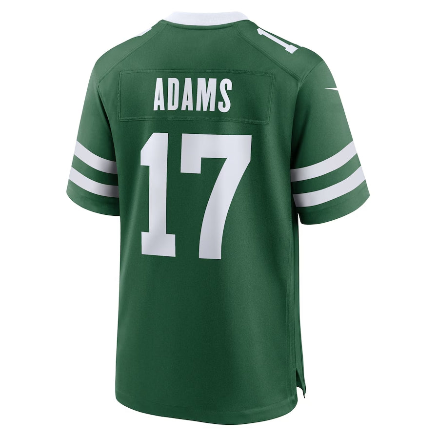 Custom #17 Green NYJ Football Shirt Top