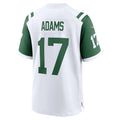 Custom #17 White NYJ Football Shirt Top