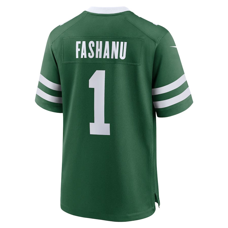 Custom #1 Green 2024 NYJ Football Shirt Top