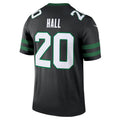 Custom #20 Black NYJ Football Shirt Top