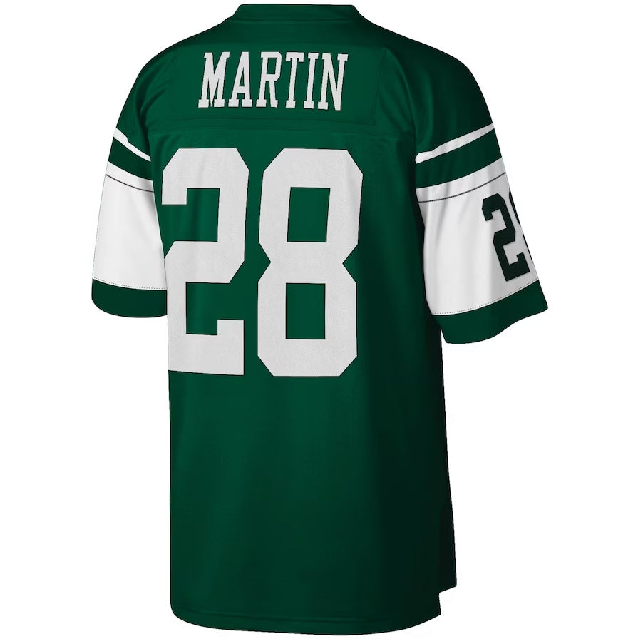 Custom #28 Green NYJ Football Shirt Top