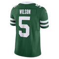 Custom #5 Green NYJ Football Shirt Top
