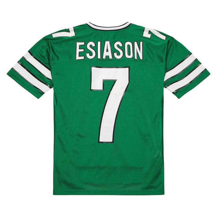 Custom #7 Green 1993 Throwback NYJ Football Shirt Top