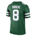 Custom #8 Green NYJ Football Shirt Top