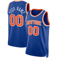 Custom #22 Blue 2021 NYK Basketball Shirt Top